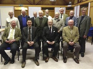 A few members of the H.M.C.S.G. with Mr Gus Ironside from Brain Tumour U.K. Charity ( 2nd left, front row )